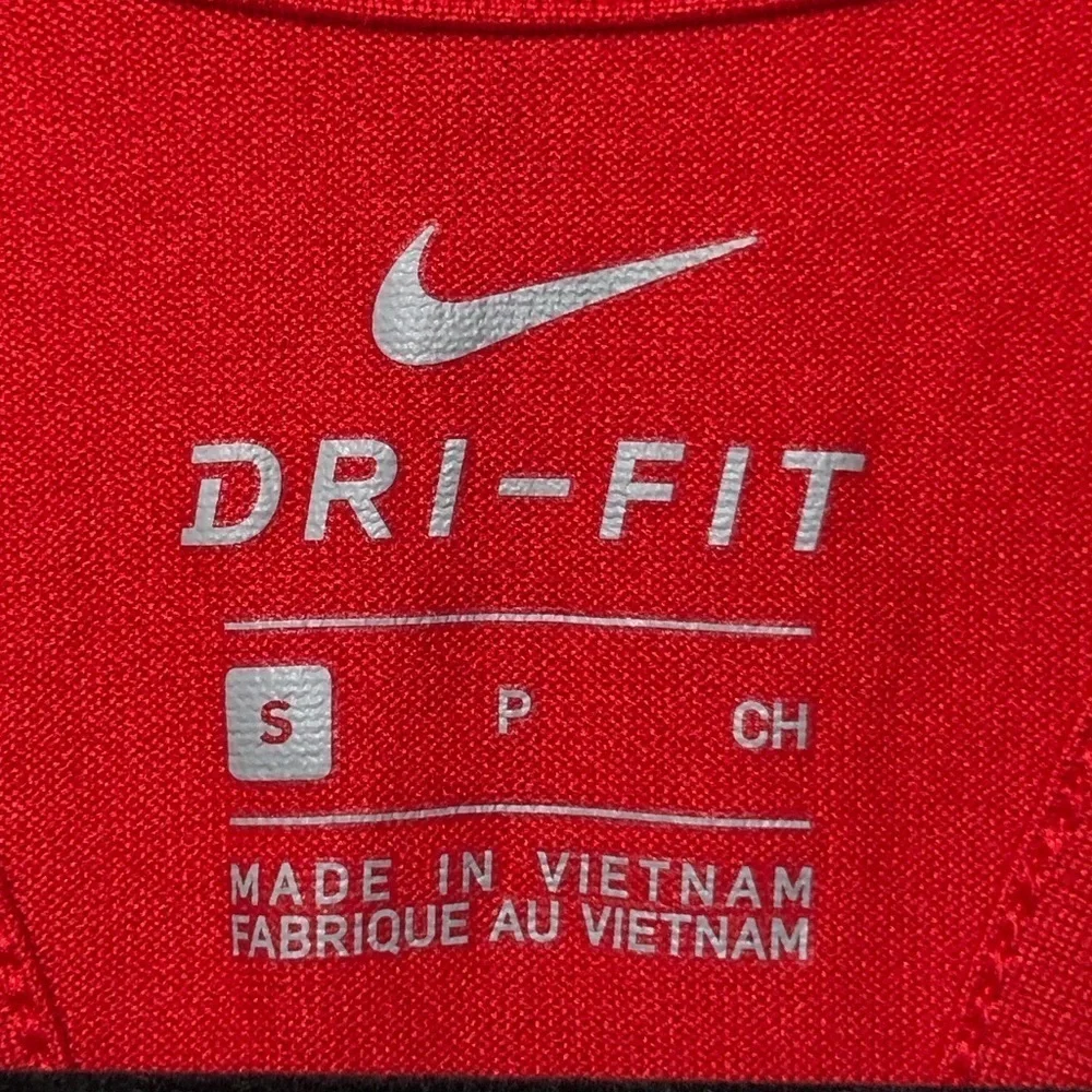 Women’s Nike NBA Utah Jazz Red Basketball Racer Back Dri Fit Tank Top Size S